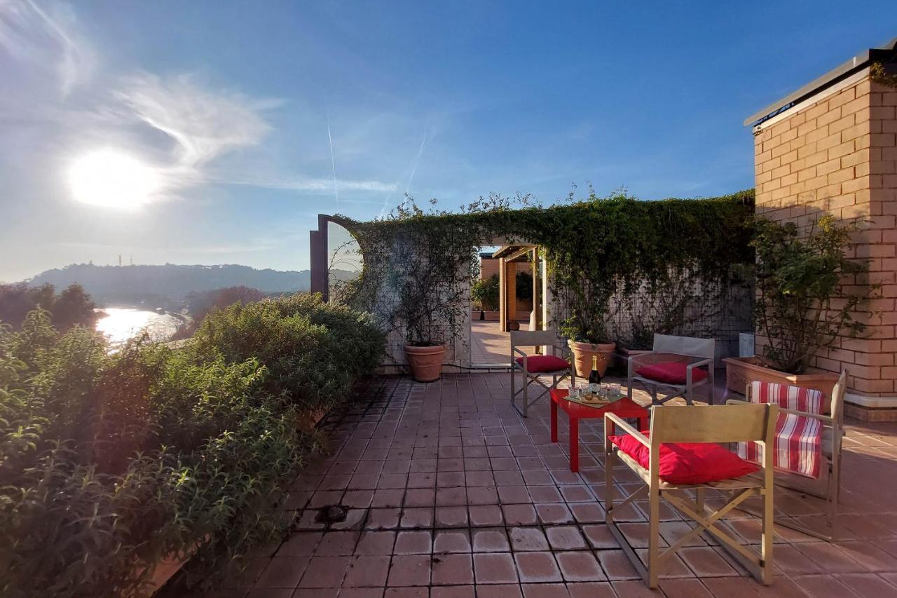 Apartamento Beautiful Loft In Ponte Milvio With Terrace Roma Exterior foto