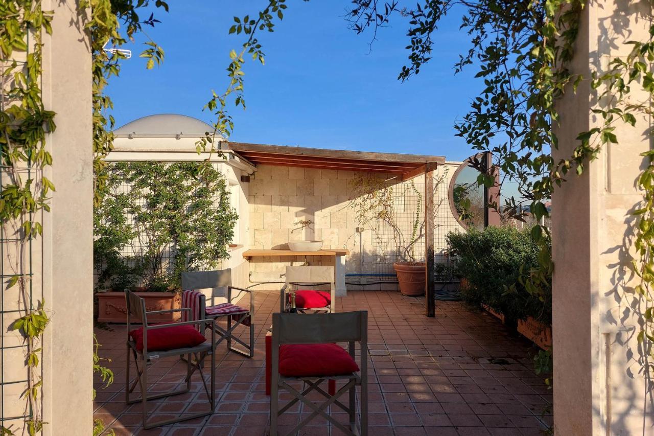 Apartamento Beautiful Loft In Ponte Milvio With Terrace Roma Exterior foto